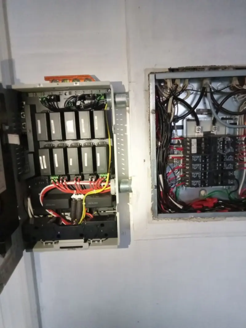 Electrical panel upgrade completed for Commercial Electrician Services in Easton